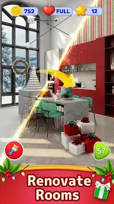 Christmas Home Design Game screenshot 2