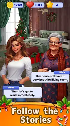Christmas Home Design Game screenshot 4