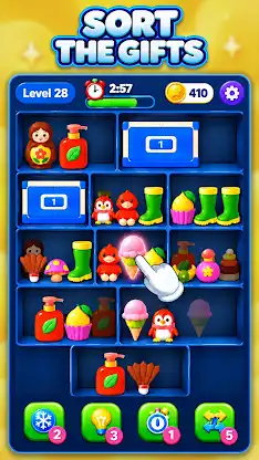 Gift Sort - 3D Sorting Puzzle screenshot 1