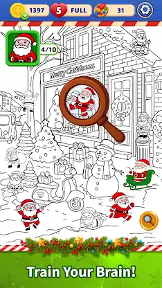 Santa Quest 3D Match Puzzle screenshot 2