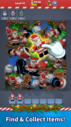 Santa Quest 3D Match Puzzle screenshot 4