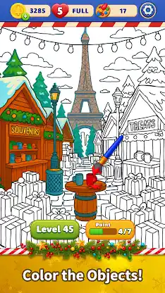 Santa Quest 3D Match Puzzle screenshot 3