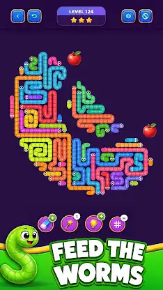Worm Maze: Logic Puzzle screenshot 3