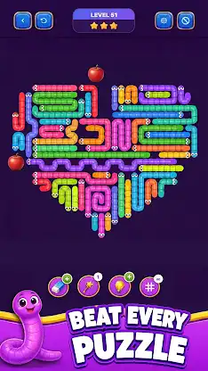 Worm Maze: Logic Puzzle screenshot 4