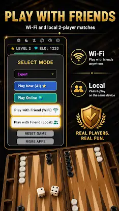 Clean Backgammon: Online screenshot 5