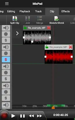 MixPad Master's Edition Trial screenshot 2