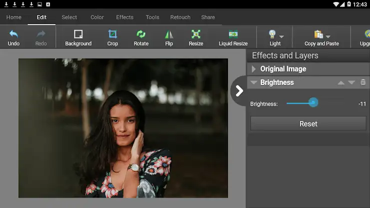 PhotoPad Photo Editor screenshot 2