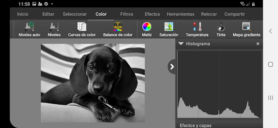 PhotoPad editor de fotografías screenshot 3
