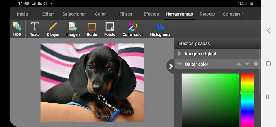 PhotoPad editor de fotografías screenshot 4