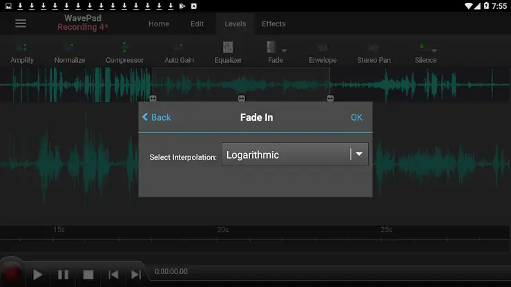 WavePad Audio Editor screenshot 3