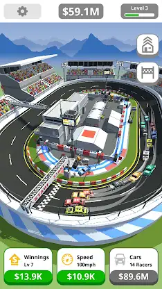 Idle Tap Racing: Tycoon Game screenshot 1