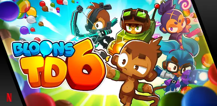 Bloons TD 6 NETFLIX — Android game banner