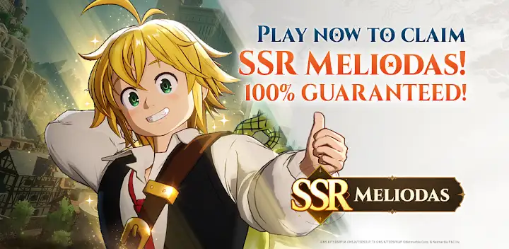 The Seven Deadly Sins: Origin — Android game banner