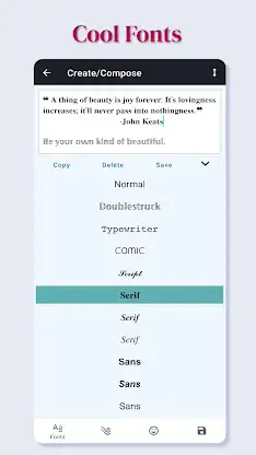 Fancy Fonts - Stylish Text screenshot 2
