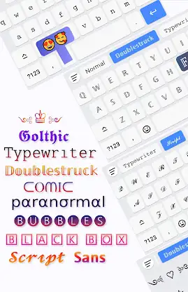 Fonts Aa - Keyboard Fonts screenshot 1