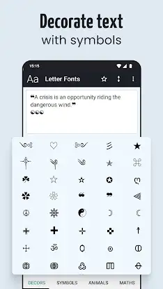 Letter Fonts - Stylish Text screenshot 5