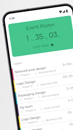 Hour Buddy: Work Time Tracking screenshot 1
