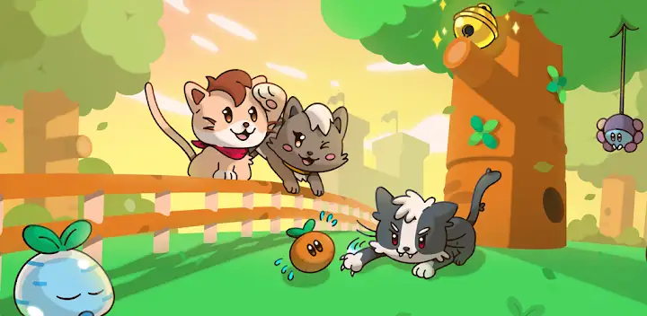 Super Cat Tales: PAWS — Android game banner
