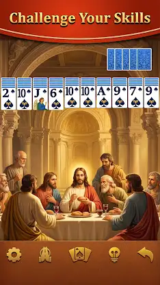 Bible Spider Solitaire-Pray+ screenshot 3