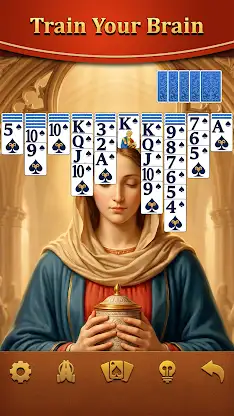 Bible Spider Solitaire-Pray+ screenshot 4