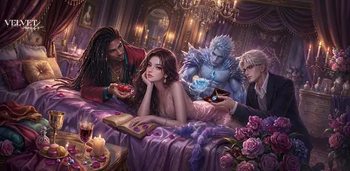 Velvet Souls: Romance Story — Android game banner