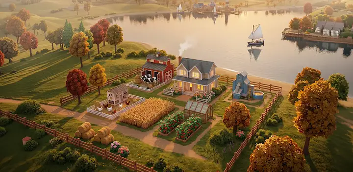 Big Farm Homestead — Android game banner