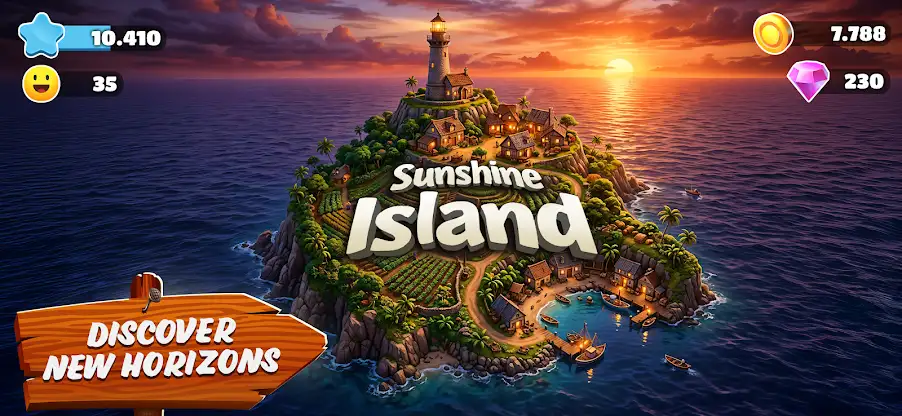 Sunshine Island : Farming Game screenshot 1