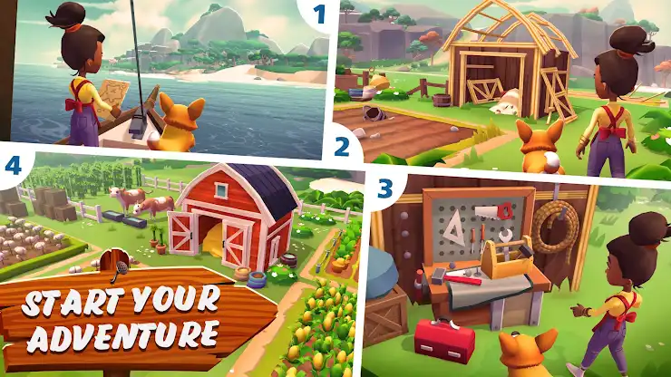 Sunshine Island : Farming Game screenshot 8