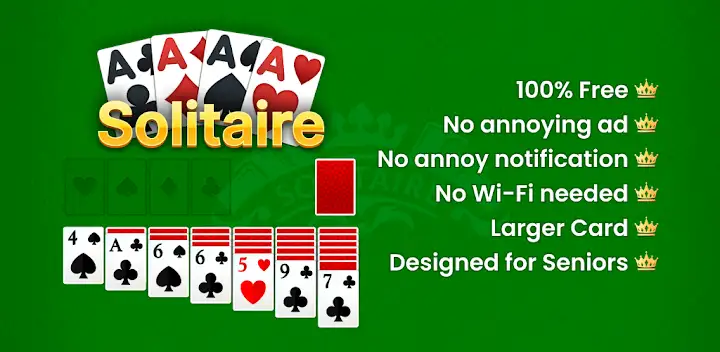 Solitaire: Classic Card Game — Android game banner