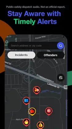 CrimeRadar: Dispatch Alerts screenshot 1