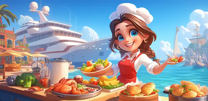 Cooking Voyage : Cook & Travel — Android game banner