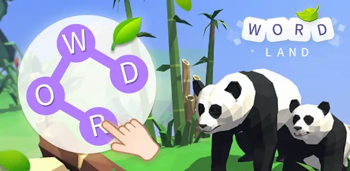 Word Land 3D — Android game banner