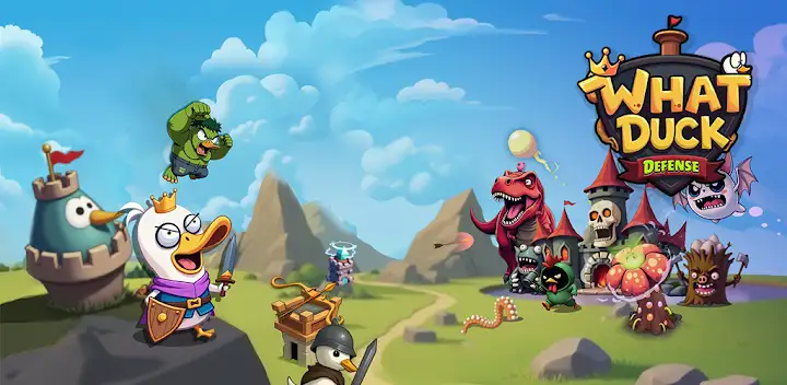 What Duck : Defense — Android game banner