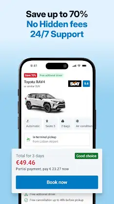 DiscoverCars: Cheap Car Rental screenshot 3