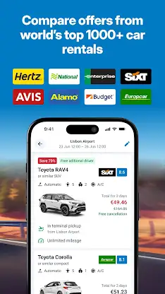 DiscoverCars: Cheap Car Rental screenshot 2