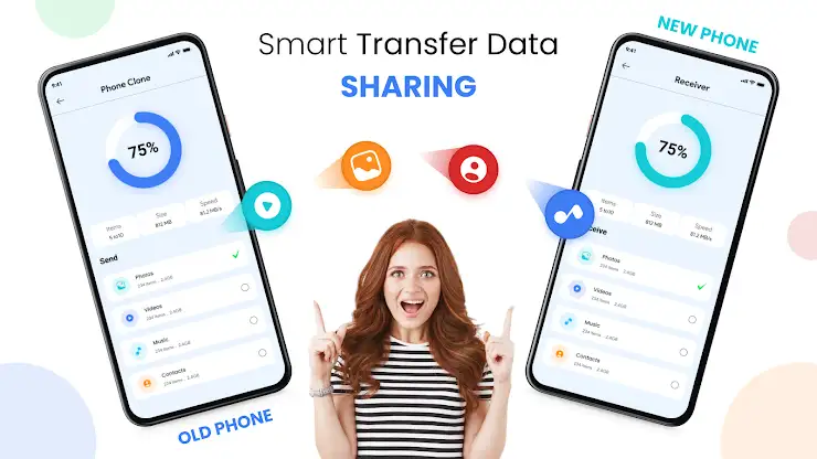 Transfer All Data - PhoneClone screenshot 1