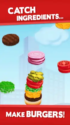 Sky Burger 🍔 Endless Hamburge screenshot 2