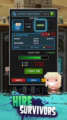 Pixel Shelter: Zombie Survival screenshot 2