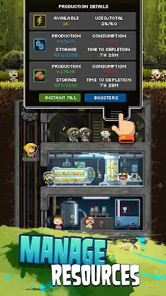 Pixel Shelter: Zombie Survival screenshot 3