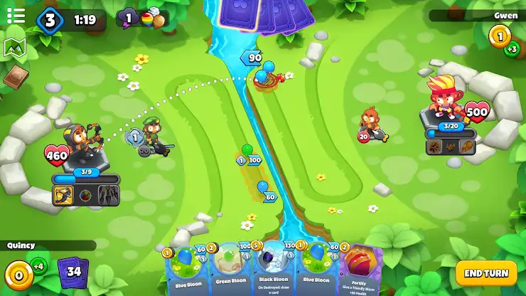Bloons Card Storm screenshot 1