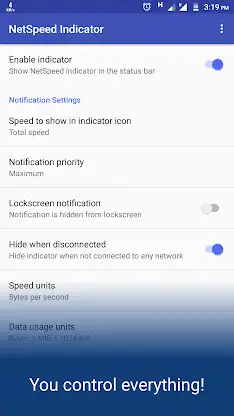 NetSpeed Indicator screenshot 4