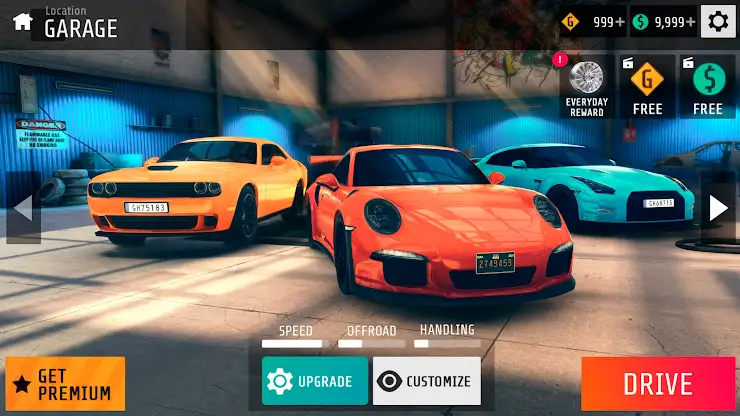 NS2 car racing game screenshot 3