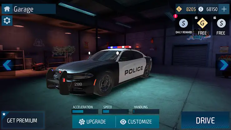 NS2 car racing game screenshot 7