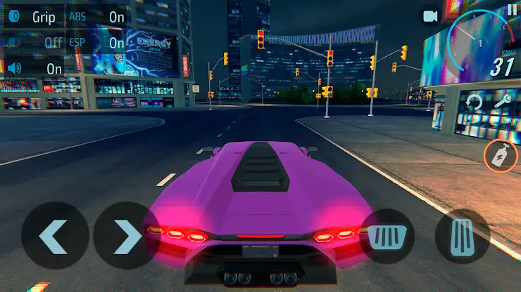 NS2 car racing game screenshot 6