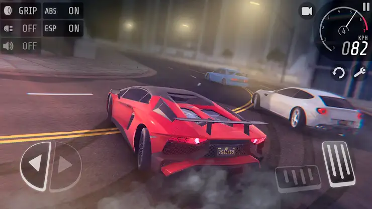 NS2 car racing game screenshot 2