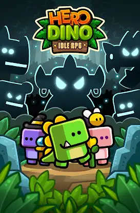 Hero Dino: Idle RPG screenshot 1