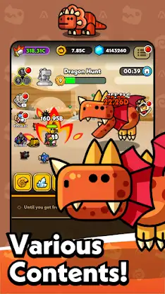 Hero Dino: Idle RPG screenshot 7