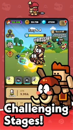 Hero Dino: Idle RPG screenshot 5