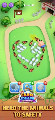 Farm Escape: Animal Puzzle screenshot 4