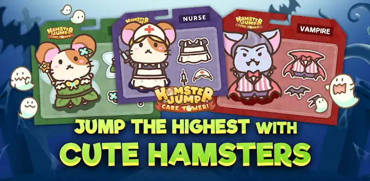 Hamster Jump: Cake Tower! — Android game banner